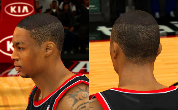 NBA2K14达米恩利拉德面补下载_NBA2K14达米恩利拉德面补 绿色版-开心电玩
