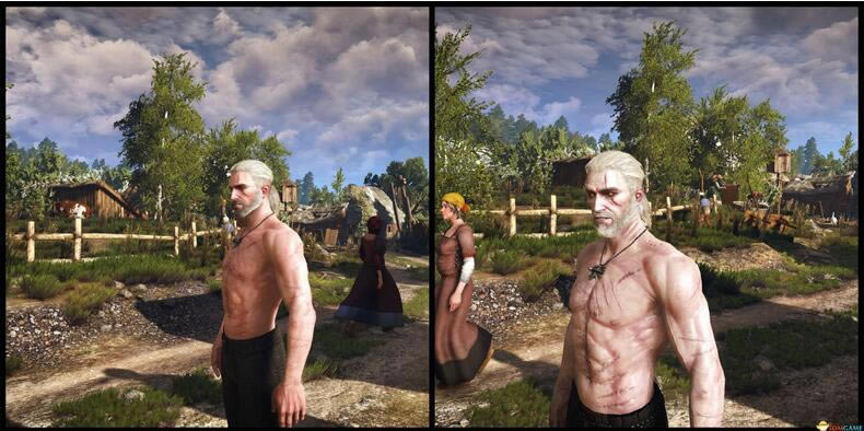 巫师3真实白狼MOD_巫师3:狂猎相貌更凶恶的真实白狼MOD-开心电玩