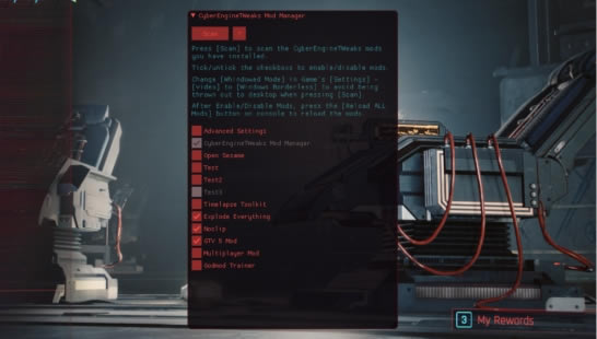 Cyber Engine Tweaksİ_Cyber Engine Tweaks v1.3.0 °-