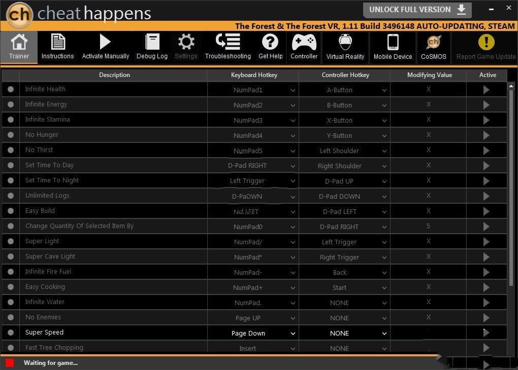 ɭϷ޸_The ForesɭϷʮ޸ v1.0 [CheatHappens]-