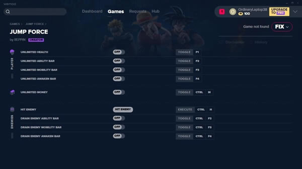 JUMP FORCE޸Ӱ_JUMP FORCE޸ v1.18 Ӱ-