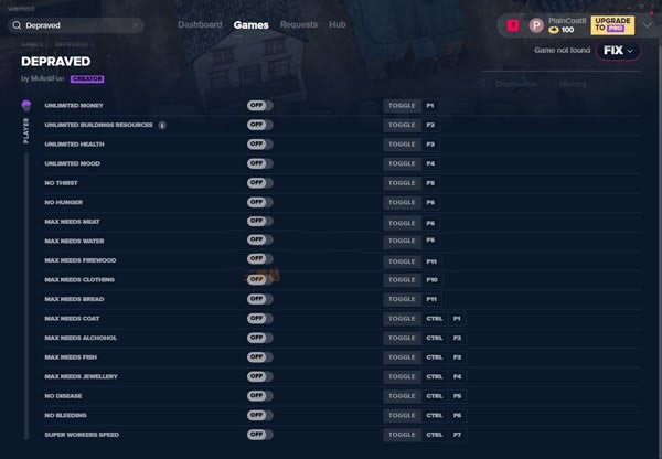 Depraved޸_Depravedʮ޸ v1.2.57 MrAntiFun-