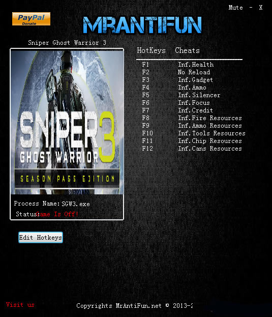 ѻսʿ3޸_ѻսʿ3ʮ޸ v1.08 MrAntiFun-ĵ