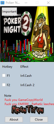 ֵ˿ҹ2޸_ֵ˿ҹ2޽Ǯ޸ v1.0 MrAntiFun-