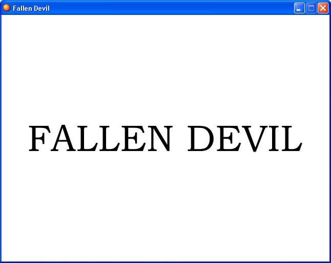 Fallen_DevilϷվ