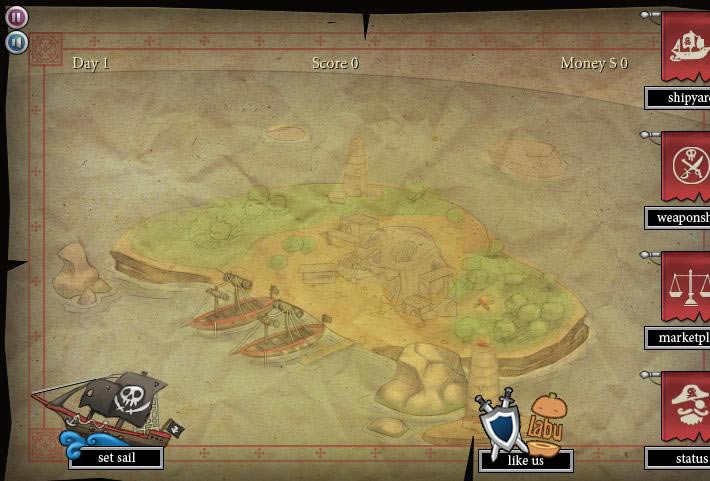 ݺ(Pirateers)Ϸվ