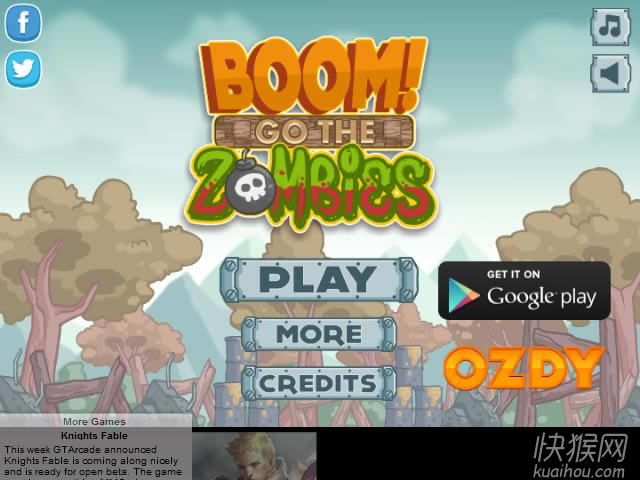 ըʬ(Boom Go The Zombies)Ϸվ