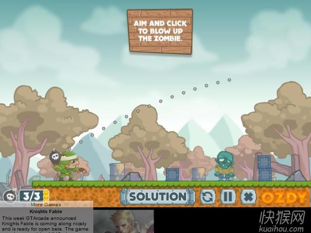 ըʬ(Boom Go The Zombies)Ϸվ