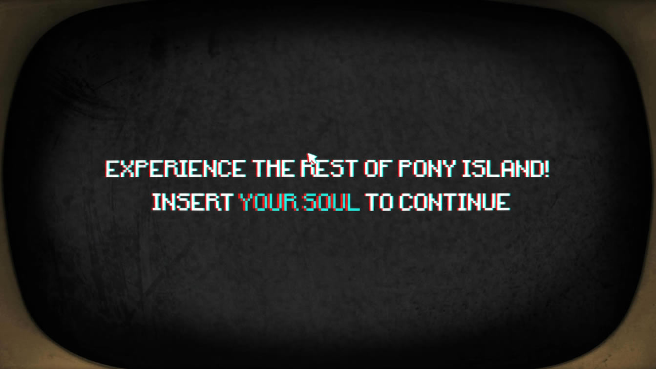 С����(Pony Island)�������İ�����-С���������ƽ��