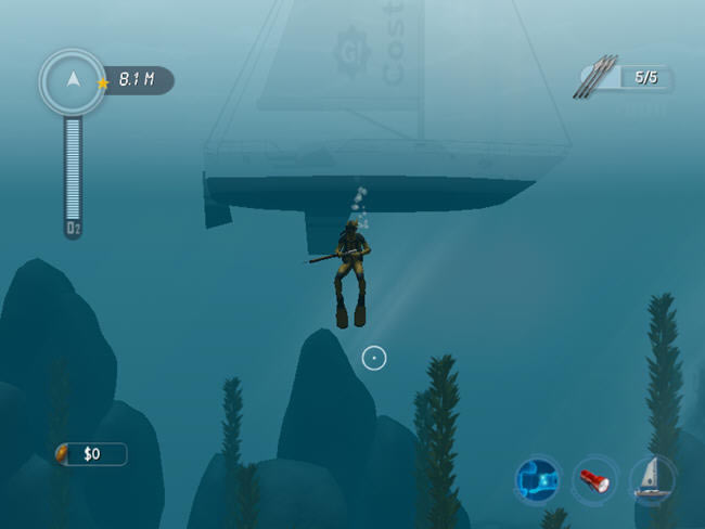 ��ģ��̽��ʽ����Ϸ-Ǳˮ���׵̵�����������(Dive)��ɫӲ�̰�