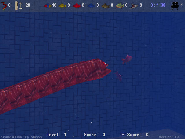 �����Ѷȵ�̰����-����������(snakefish)��ɫ�ƽ��