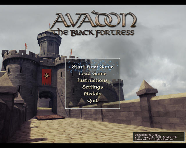���ߵ�:�ڰ��Ǳ�����(Avadon: The Black Fortress)����Ӳ�̰�