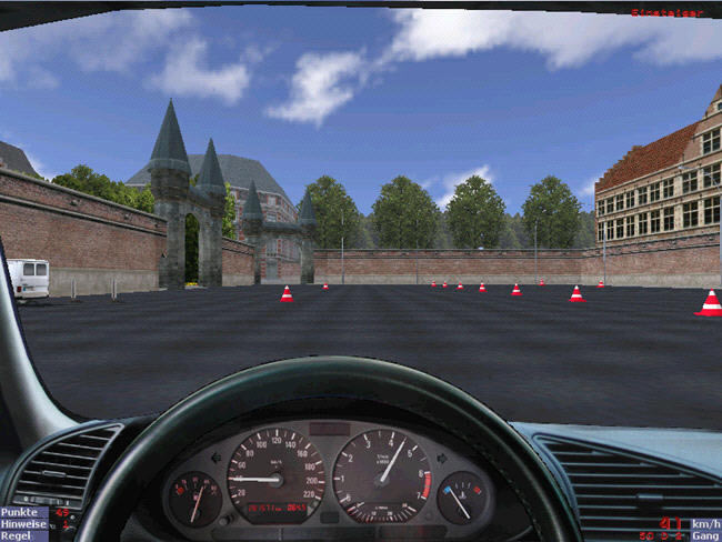 ѧϰ������ʻ��������Ϸ-3Dģ���Уv5.0Ӣ���ر������(3D Driving School)��ɫӢ�İ�
