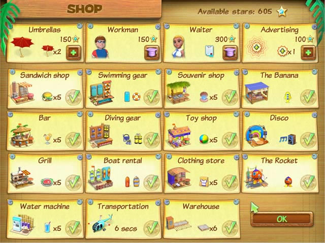 ��Ѵ����ģ����Ϸ-��̲�ɶ�����(Beach Party Craze)��ɫ�ƽ��