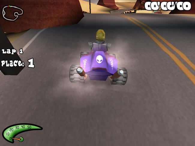 �Ƚϲ�����������Ϸ-������������(Roswell Racer)��ɫ�ƽ��