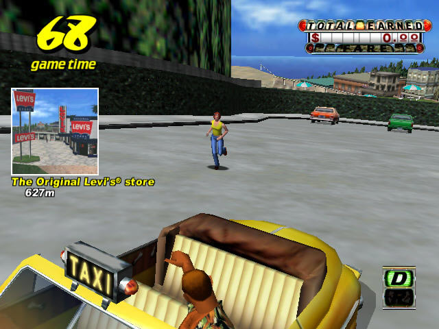 ��ˬ��쮳���Ϸ-�����⳵2����(CrazyTaxiPC2)Ӣ��Ӳ�̰�