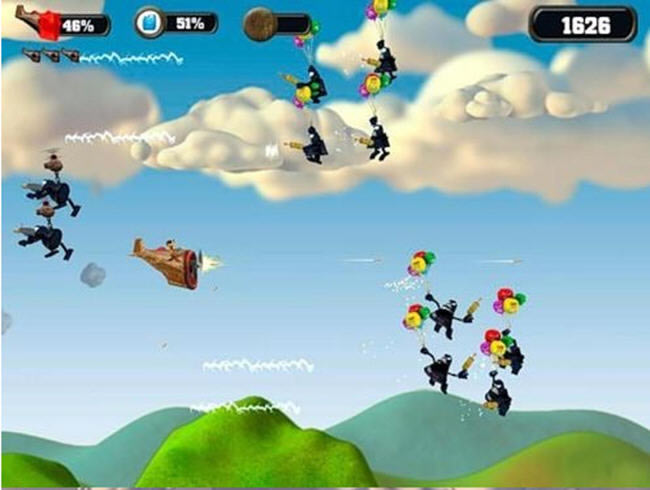 3D���������Ϸ-�ּ����ռ�����(Crazy Chicken Skybotz)����Ӳ�̰�