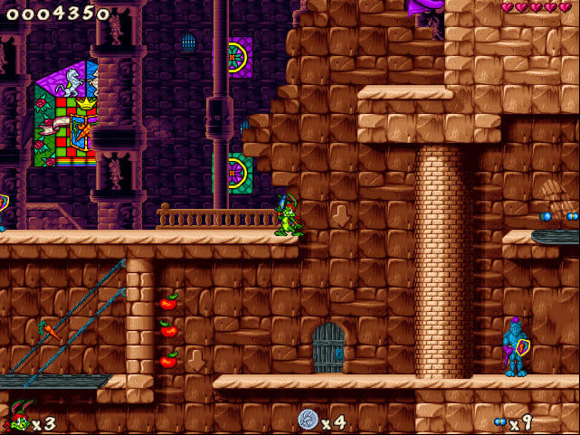 �ǳ�����Ķ��������Ϸ-��������������(Jazz2)��ɫ�ƽ��