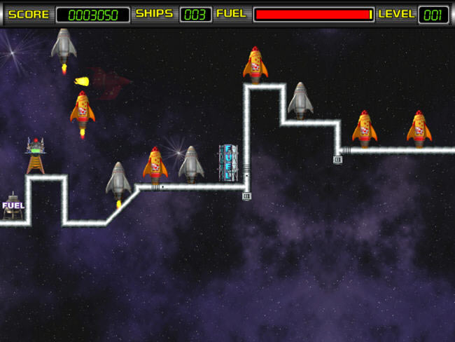 �����򵥵ķ��������Ϸ-�����Ͷս����(Space Skramble)��ɫ�ƽ��