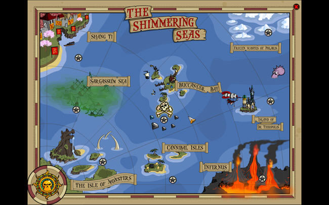 �����ص�������������Ϸ-��ʬ��������(ZombiePirates)��ɫӲ�̰�