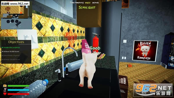 Kitten Rampage��Ϸ����-Сè�Ŀ������ƽ��