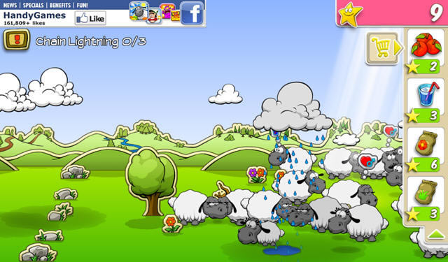 �ƺ�����Ĺ�������-Clouds & Sheep(�ƺ�����Ĺ��µ��԰�(��������С����))����