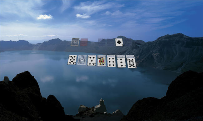 3D��ʾ����Ȥ������Ϸ-ֽ�ƽ���������(Solitaire XP Championship-AM)��ɫ�ƽ��