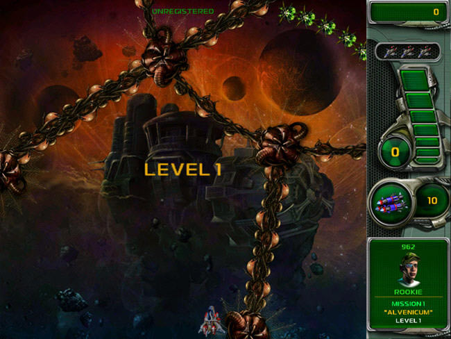 ����ܸ����ķɻ���Ϸ-�Ǽ��ػ�������(StarDefender4)Ӣ��Ӳ�̰�