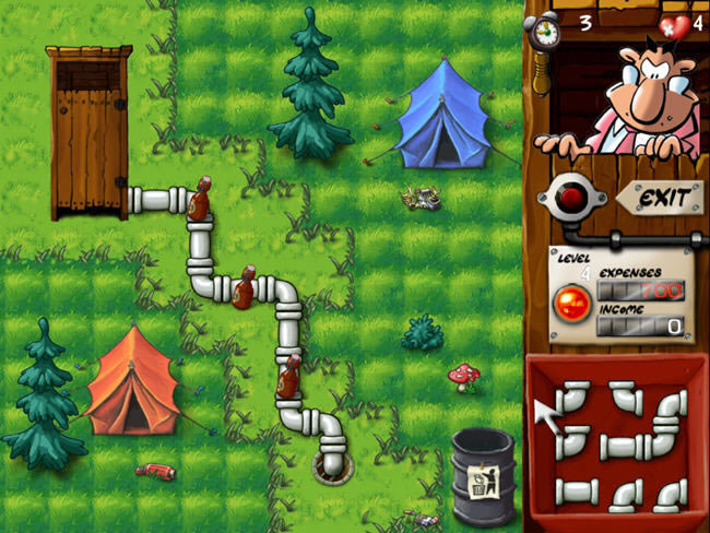 PC������������Ϸ-���ˮ�ܹ�����(Pipe Mania)��ɫ�ƽ��