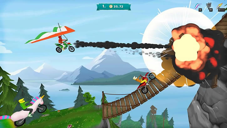 ��ʻ���Ħ�з��裨��δ���ߣ�_Airborne Motocross���İ�����